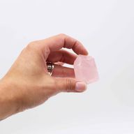 Bulk Gemstone Points approx 6cm (0.5KG) - Indian Rose Quartz (approx 8 pieces)