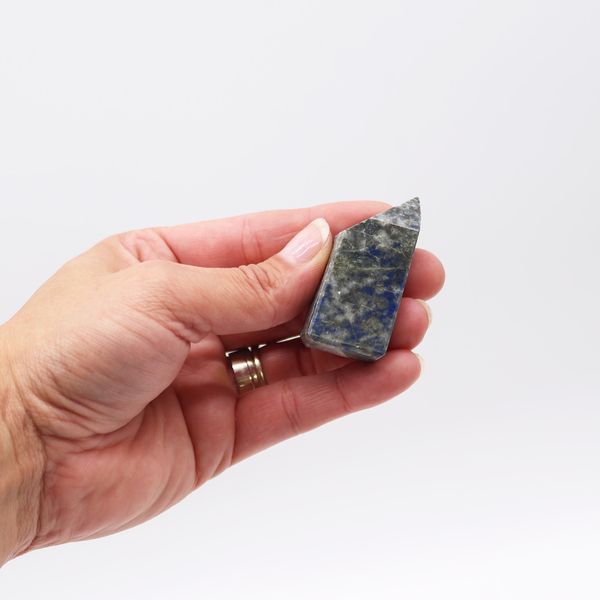 Bulk Gemstone Points approx 6cm (0.5KG) - Afghan Lapis (approx 8 pieces)