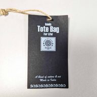 Iconic Basic Tote Bags - 10 Designs - Natural 4oz