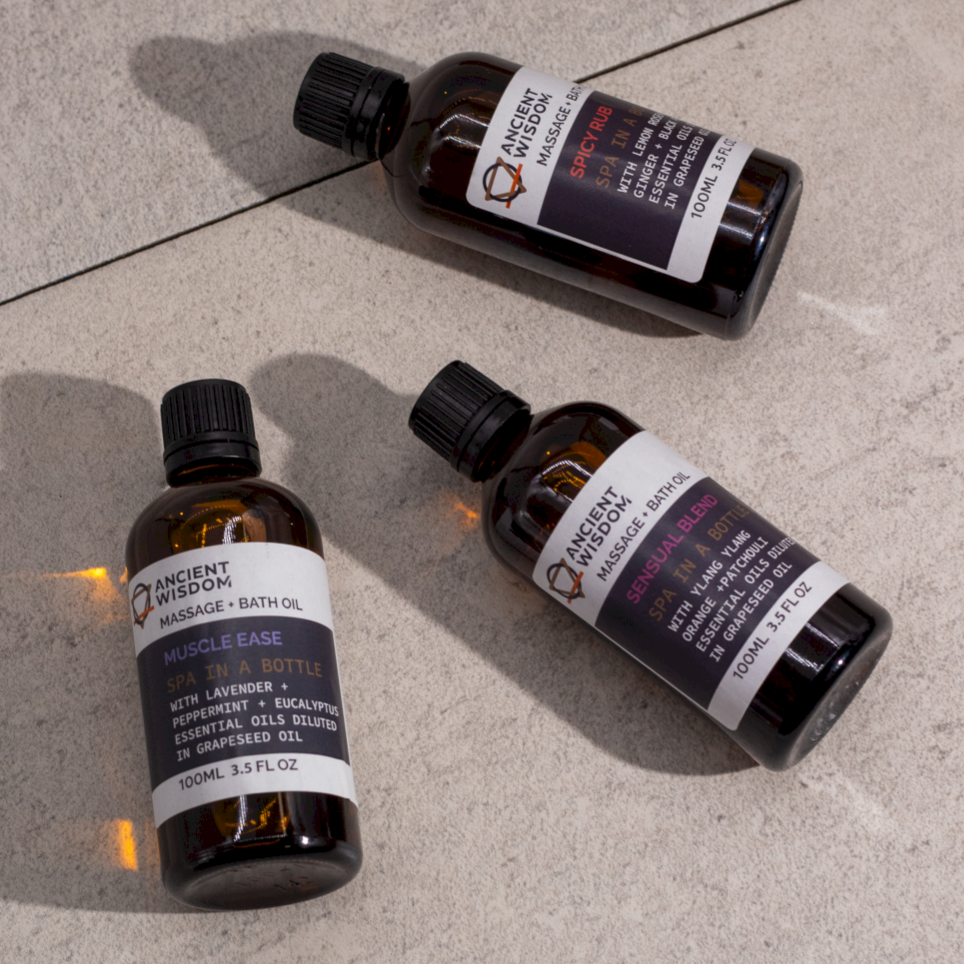 Massage Oils  & Bath Oils - 100ml