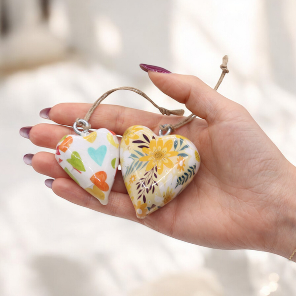 Decor Wooden Hearts