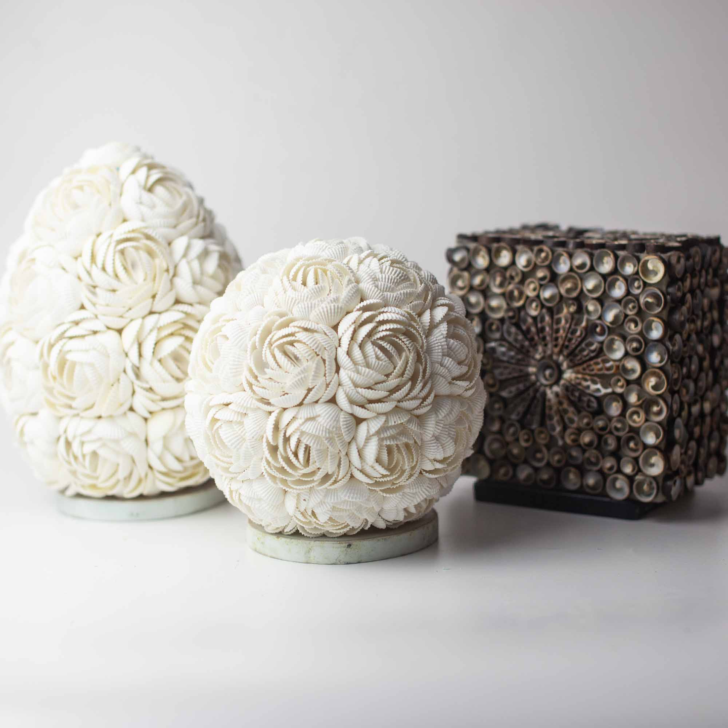 Boho Shell Lamp