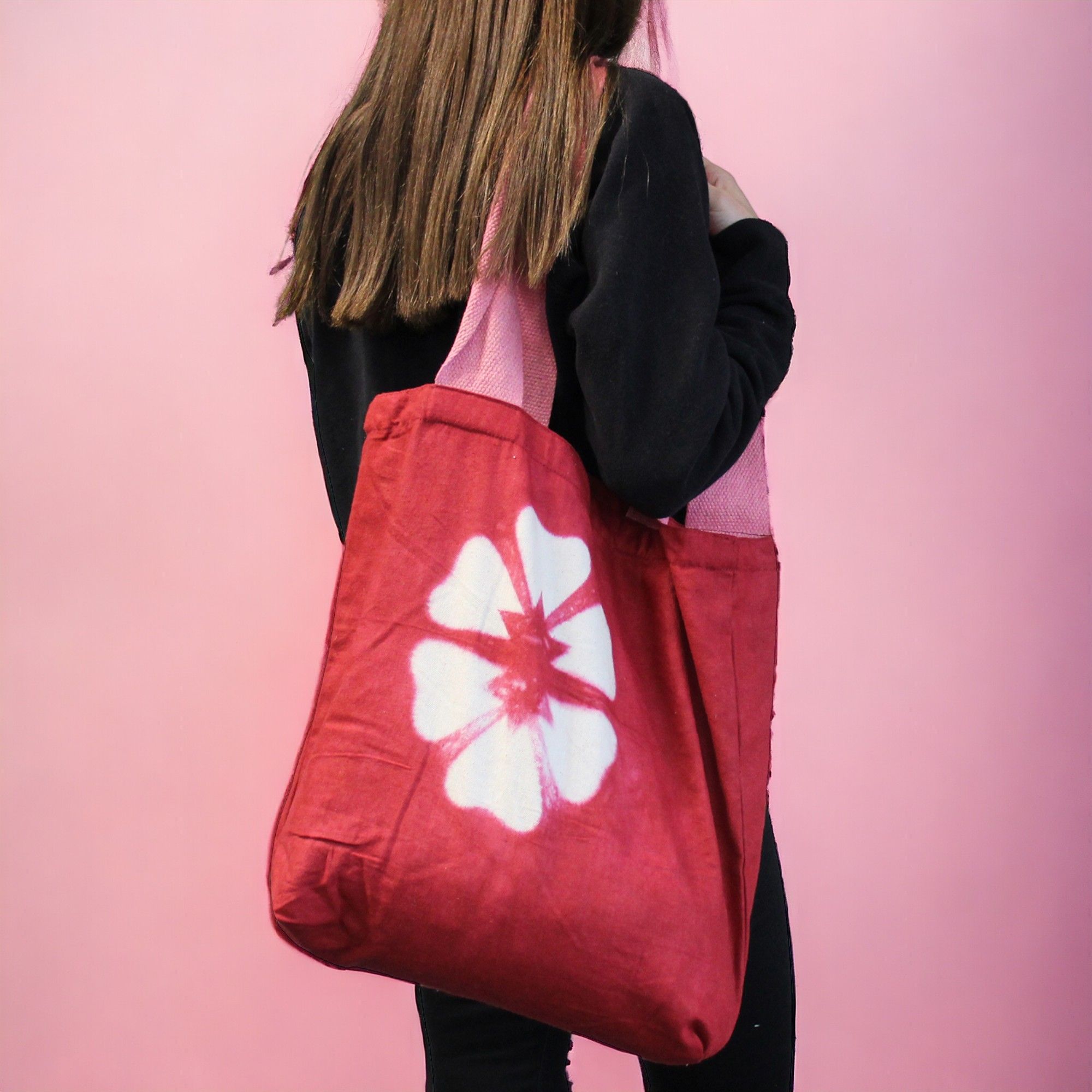 Natural Tie Dye Cotton Bags