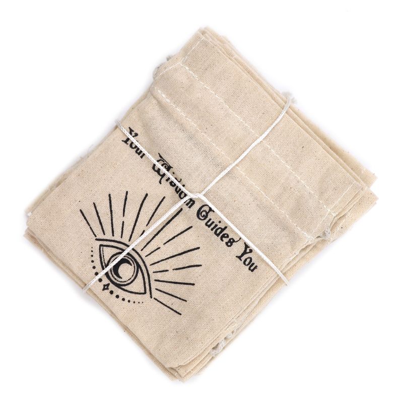 Esoteric Pouches - Natural & Black - 10x12cm