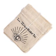 Esoteric Pouches - Natural & Black - 10x12cm