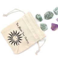 Esoteric Pouches - Natural & Black - 10x12cm