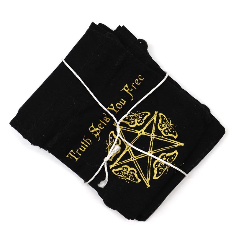 Esoteric Pouches - Black & Gold - 10x12cm