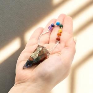 Wholesale Orgonite Power Chakra Pendulums - AW Artisan Europe - Giftware Supplier