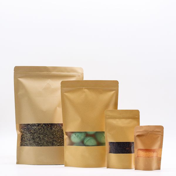 Small Coffee Bag with Aroma Vent - 9x18cm (125gm)