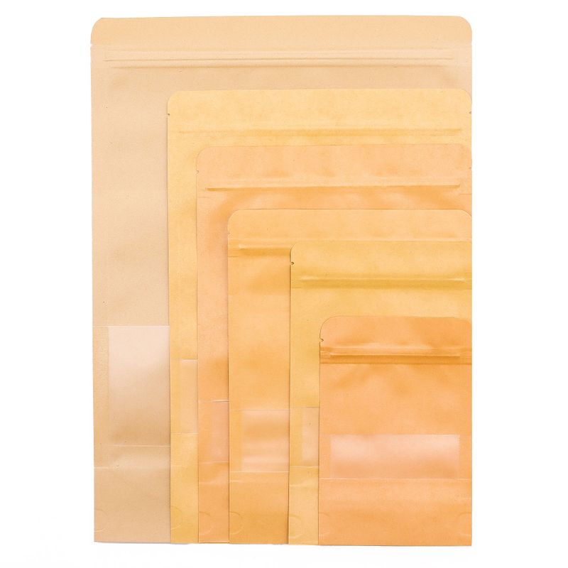 Kraft Window Bag 25x35cm