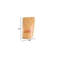 Kraft Window Bag 10x16 cm
