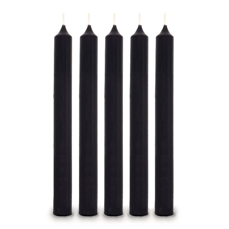 Bulk Dinner Candles - Black