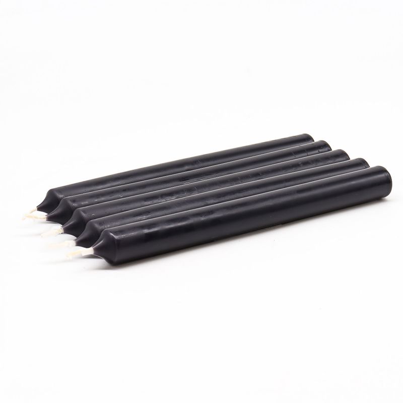 Bulk Dinner Candles - Black