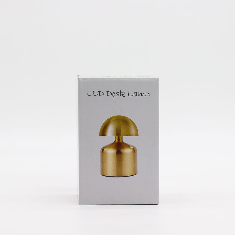 Touch Lamp - Dome Mushroom Silver - USB (C) - Rechargable  (400 Watt)