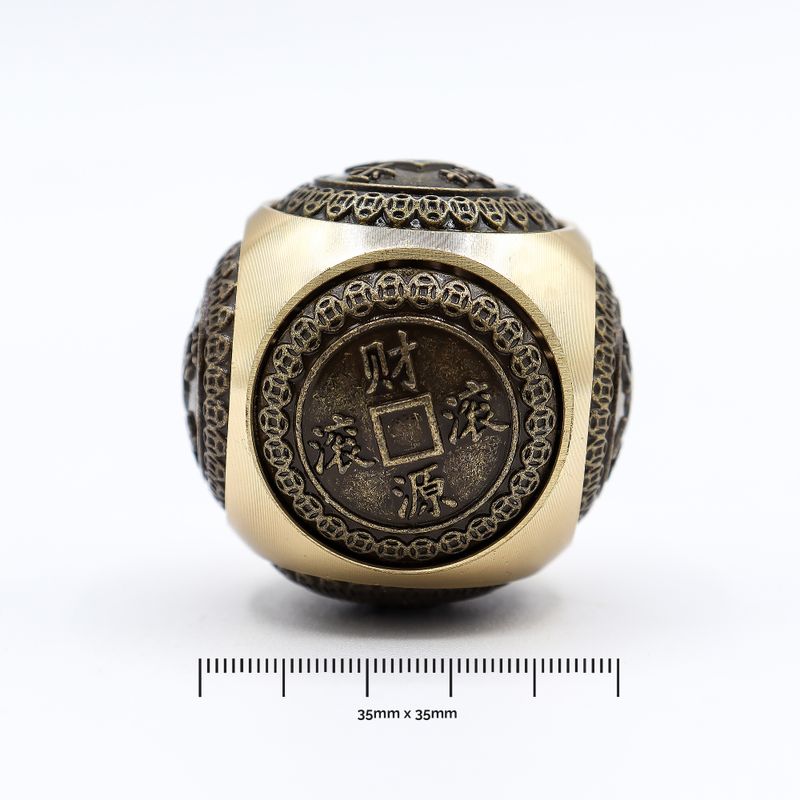 Feng Shui Fortune - Wealth Dice - Rounded
