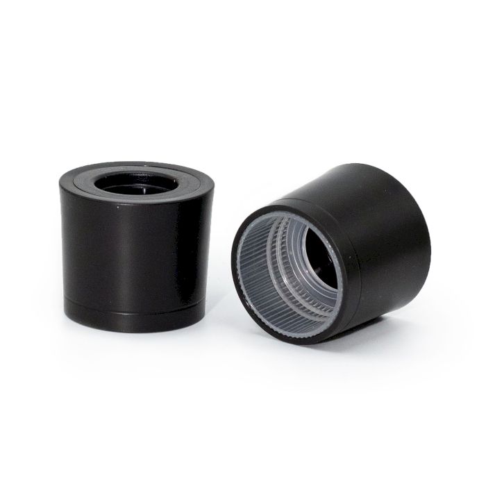 Diffuser Fitting 28mm - Black Plastic Tower (fits RDBot-11 to 16 & 21 to 32)