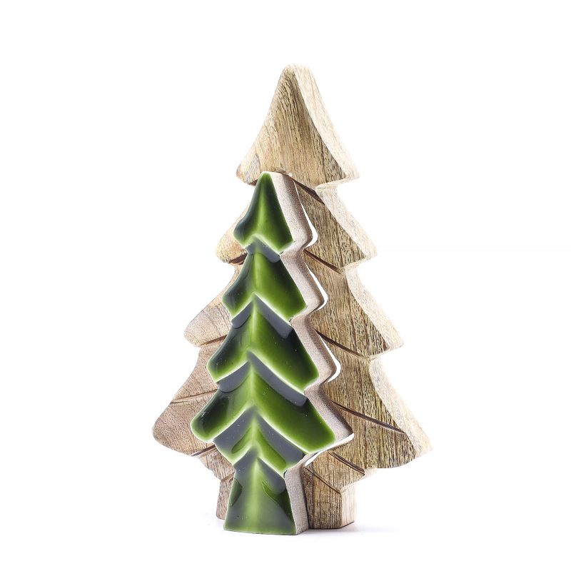 Lost in the Forest - Small Tree in a Tree Wooden Decoration - 15x10cm