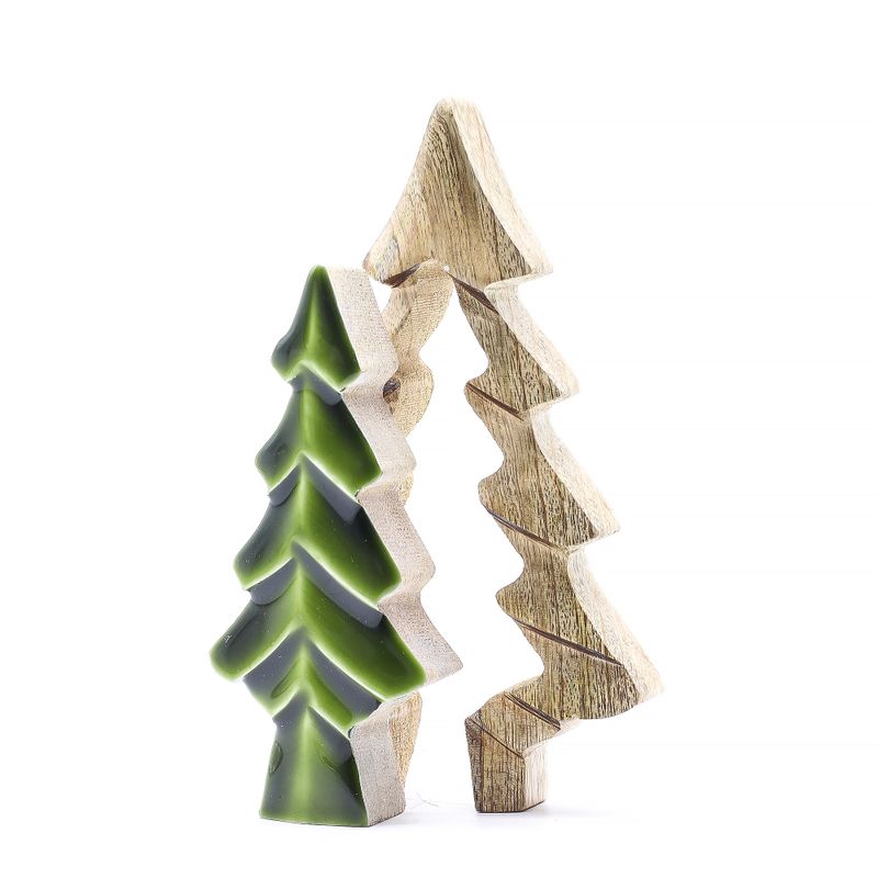 Lost in the Forest - Small Tree in a Tree Wooden Decoration - 15x10cm