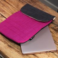 Laptop Padded Pouch - Crazy Yellow - 14oz Stonewash