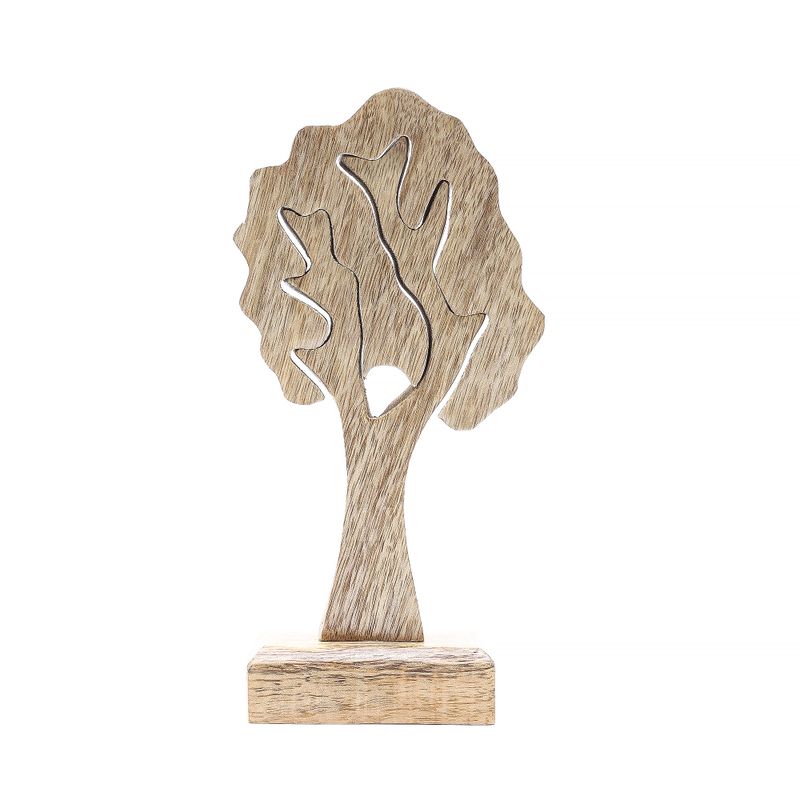 Lost in the Forest - Single Tree 3D Wooden Decoration - 20x10cm