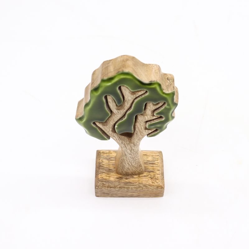 Lost in the Forest - Single Tree 3D Wooden Decoration - 20x10cm