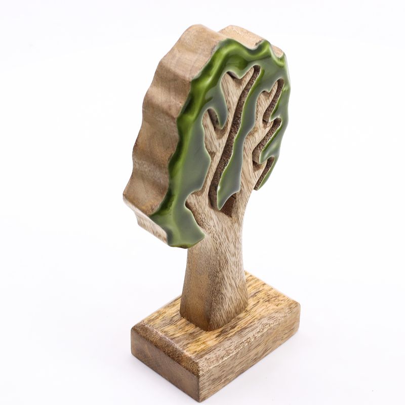 Lost in the Forest - Single Tree 3D Wooden Decoration - 20x10cm