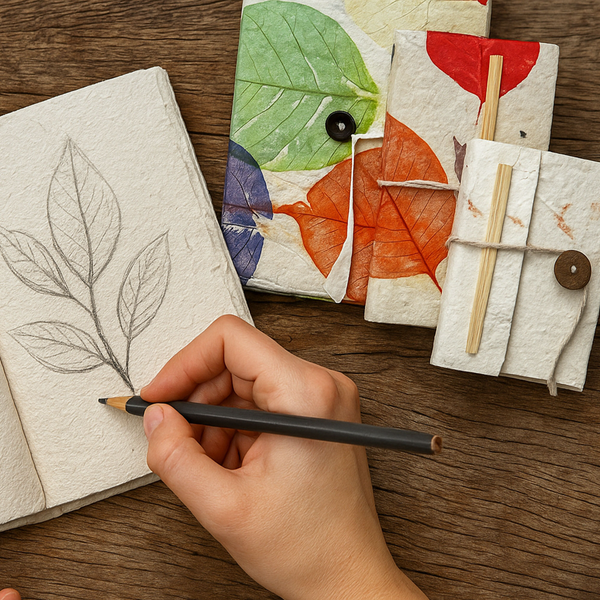 Lokta Paper Notebooks for Resale