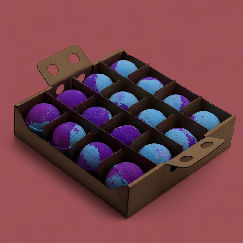 Jumbo Bath Bomb - Amethyst Creed - 180g