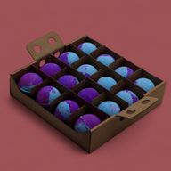 Jumbo Bath Bomb - Amethyst Creed - 180g