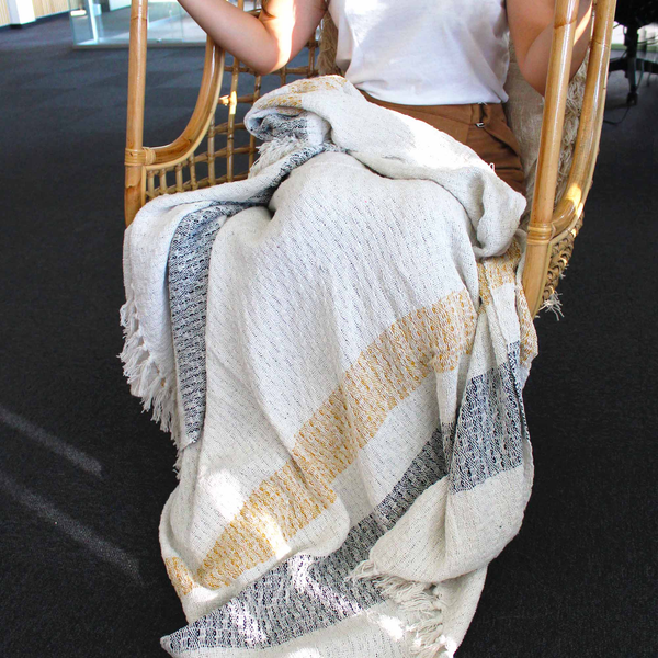 Comfort Boho Cotton Throw