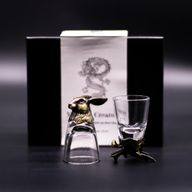 Bottom Up Shot Glasses (50ml) - Mystical Creatures - Antique Bronze