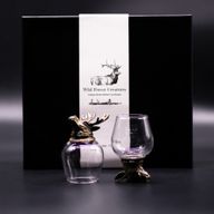 Bottom Up Glasses (100ml) - Wild Forrest Creatures - Antique Bronze
