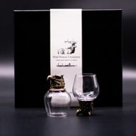 Bottom Up Glasses (100ml) - Wild Forrest Creatures - Antique Bronze