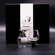 Bottom Up Glasses (100ml) - Wild Forrest Creatures - Antique Bronze
