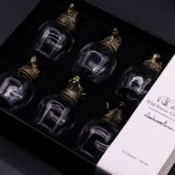 Bottom Up Glasses (100ml) - Wild Forrest Creatures - Antique Bronze