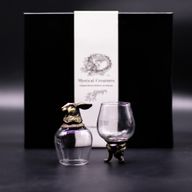 Bottom Up Glasses (100ml) - Mystical Creatures - Antique Bronze