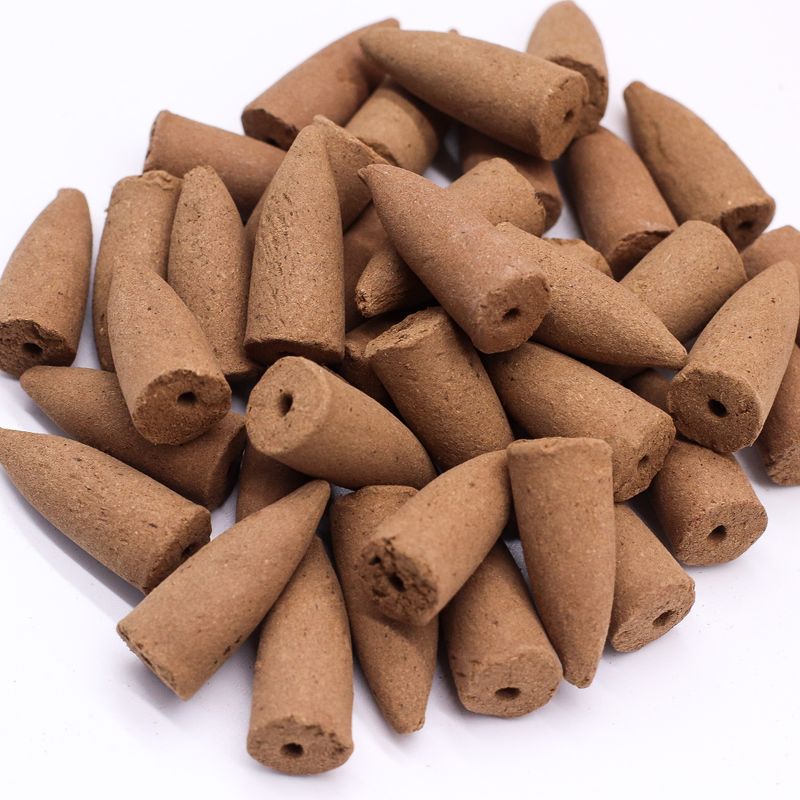 Pack of 10 Masala Backflow Incense - Coconut & Mango