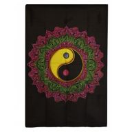 Cotton Wall Art (70x110cm) - Yin & Yang Mandala