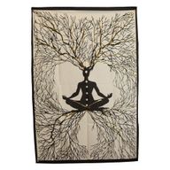 Cotton Wall Art (70x110cm) - Chakra Earth Connection