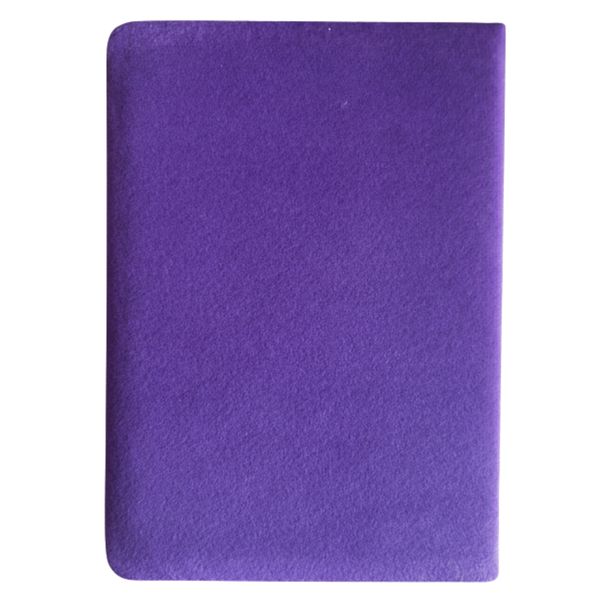 Velvet Notebook - 80 pages - Create Magic - Purple