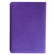 Velvet Notebook - 80 pages - Create Magic - Purple