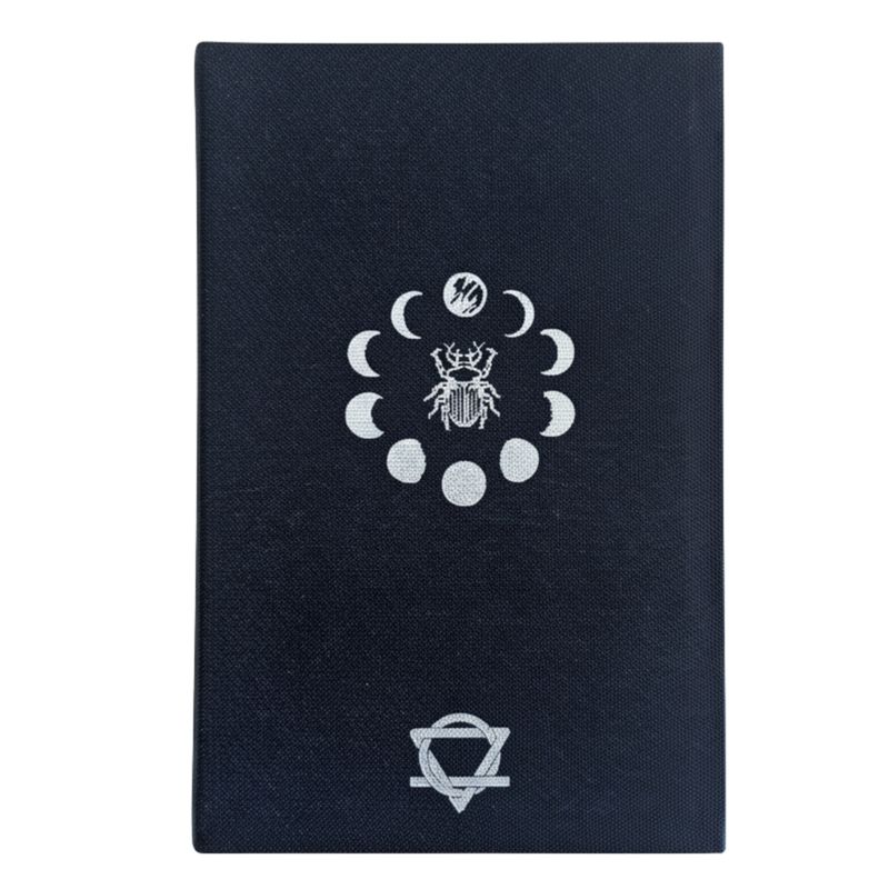 Hardbacked Gratitude Journal - 120 pages - Rich Black & Silver Lining