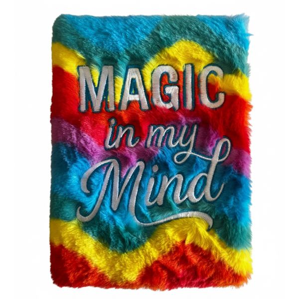 Soft Magic in My Mind Journal - 80 pages - Multi Coloured