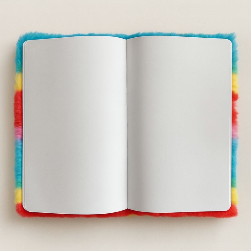Soft Magic in My Mind Journal  - 80 pages - Multi Coloured