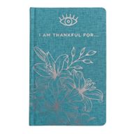 Hardbacked Gratitude Journal - 120 pages - Blue & Silver Lining