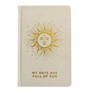 Hardbacked Gratitude Journal - 120 pages - gold edge - Ivory & Gold