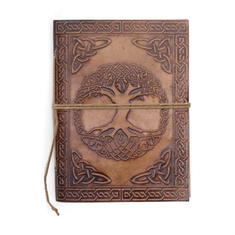Assorted Esoteric Leather Notebooks (6x4.5") - Display case