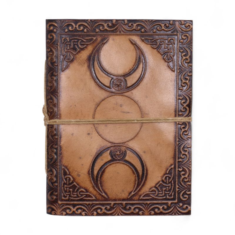 Assorted Esoteric Leather Notebooks (6x4.5") - Display case