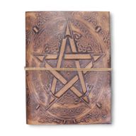 Assorted Esoteric Leather Notebooks (6x4.5") - Display case