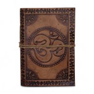 Assorted Medium Esoteric Leather Notebooks (5x3.5") - Display case